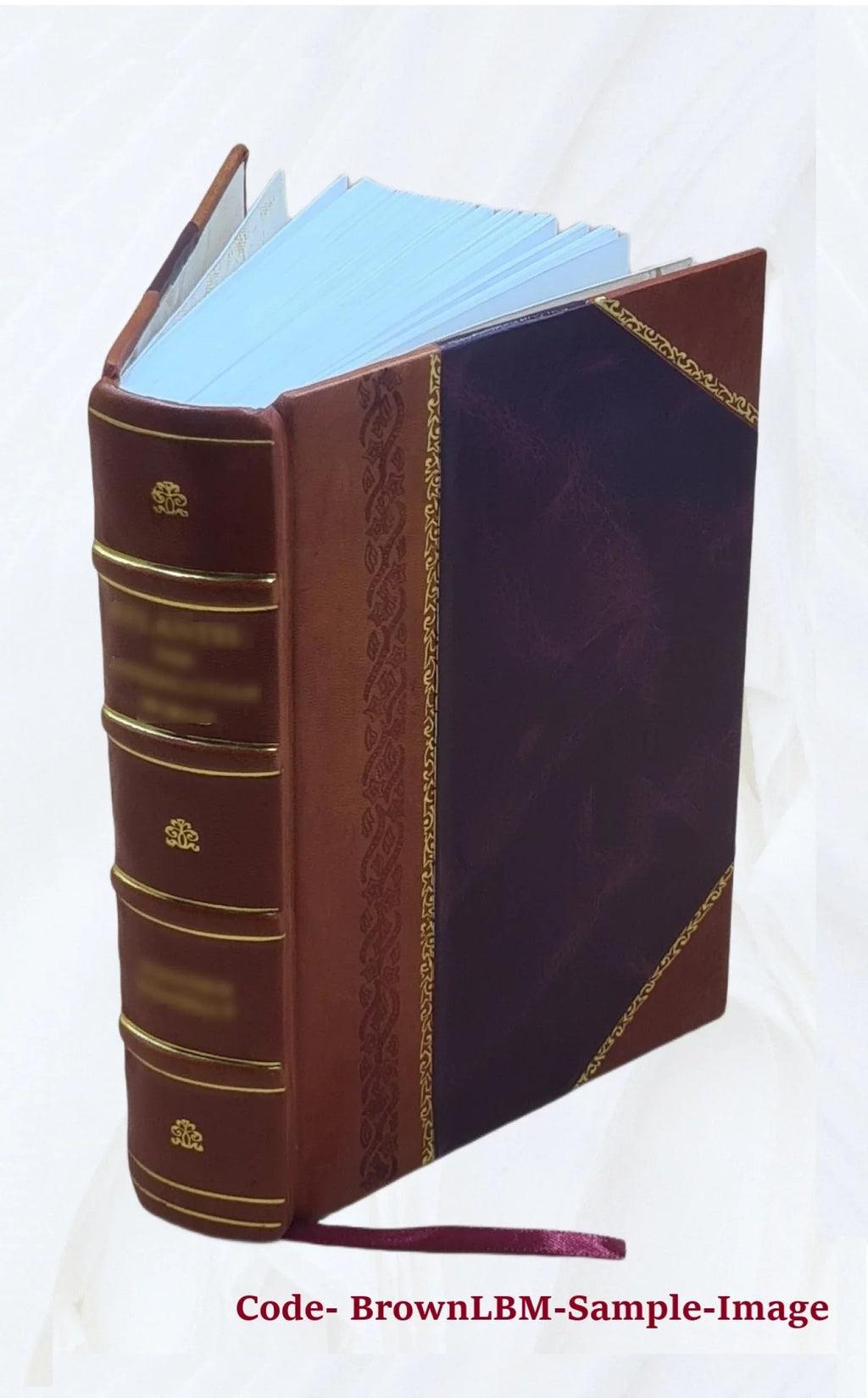 Spicilegium Romanum a cura di Angelo Mai Ss. Mm. Cyri et Iohannis Laudes et miracula 70 1840 [Leather Bound]