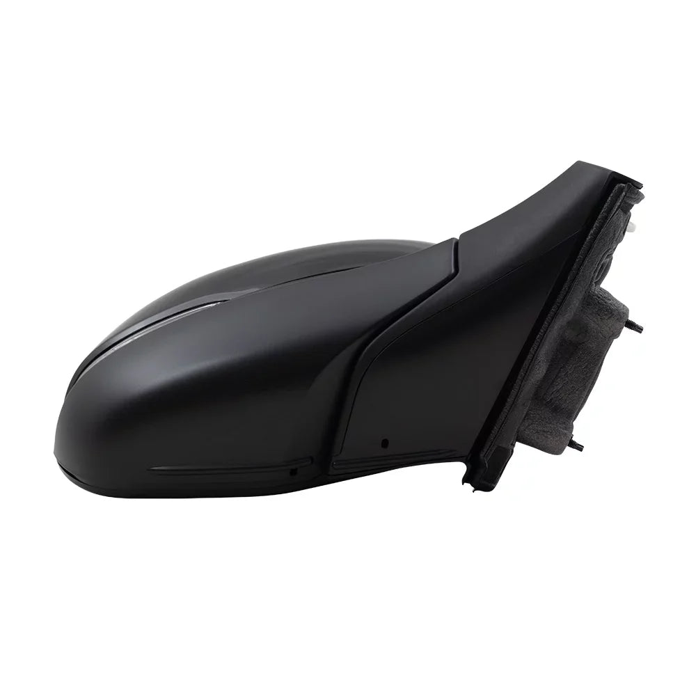 Brock Aftermarket Replacement Passenger Right Power Door Mirror Assembly Paint To Match Black Manual Folding With Heat-Signal Without Memory-Auto Dimming-Side View Camera