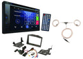 Powersport Audio: Pyle 2-DIN Display Navigation Wi-Fi Bluetooth CD Stereo Receiver, Scosche Dash Install Kit (Fits 2015-Up Polaris Slingshot), Enrock Marine Flexible AM/FM Antenna