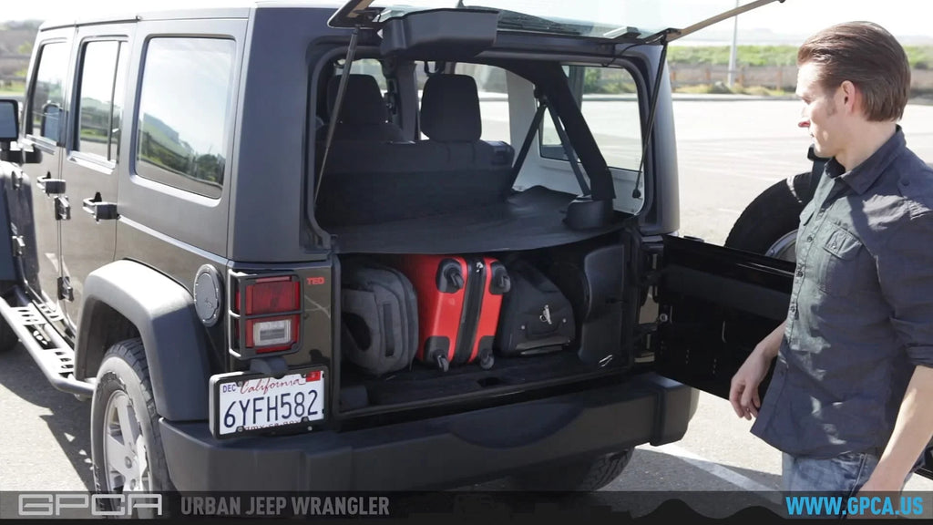 GPCA Jeep Wrangler JK 4DR Cargo Cover LITE