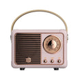 Outdoor Portable Mini Cute Creative Retro Radio High Quality Smart Speaker Wireless Card Subwoofer Music Box
