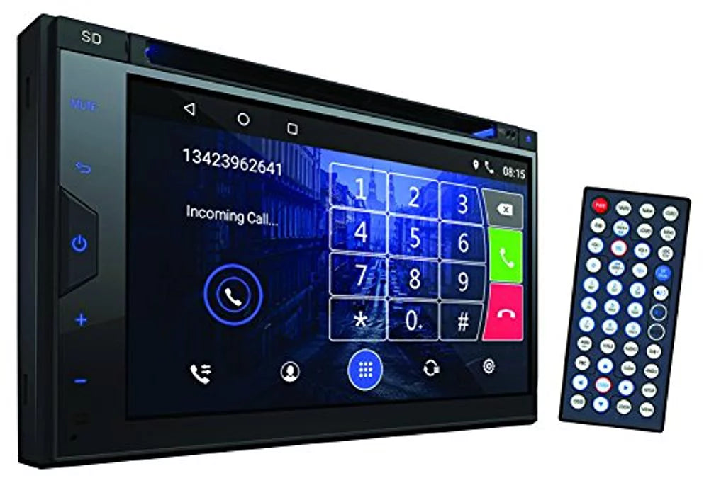 Powersport Audio: Pyle 2-DIN Display Navigation Wi-Fi Bluetooth CD Stereo Receiver, Scosche Dash Install Kit (Fits 2015-Up Polaris Slingshot), Enrock Marine Flexible AM/FM Antenna